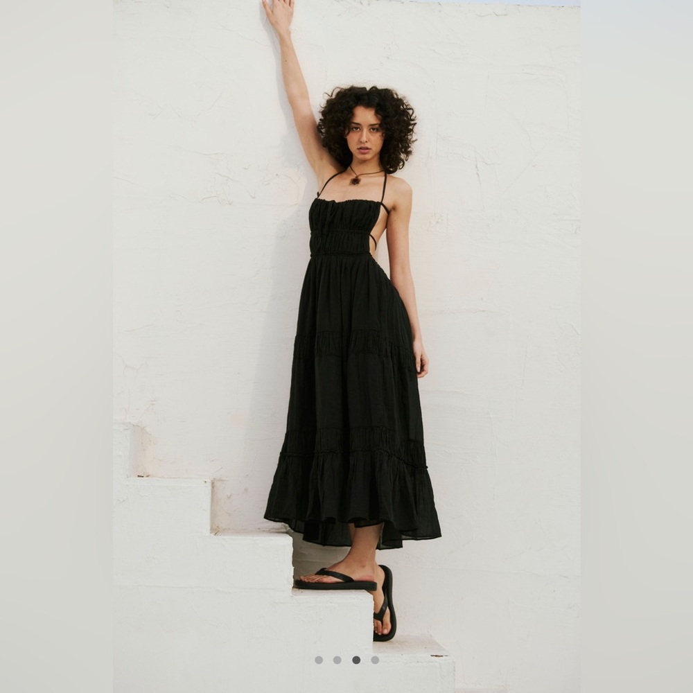 Free People Taking Sides Maxi Dress